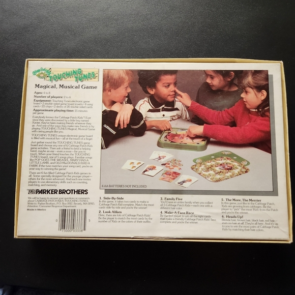 Vtg Cabbage Patch Kids Touching Tunes Magical Musical Game Parker Brothers - Picture 2 of 12